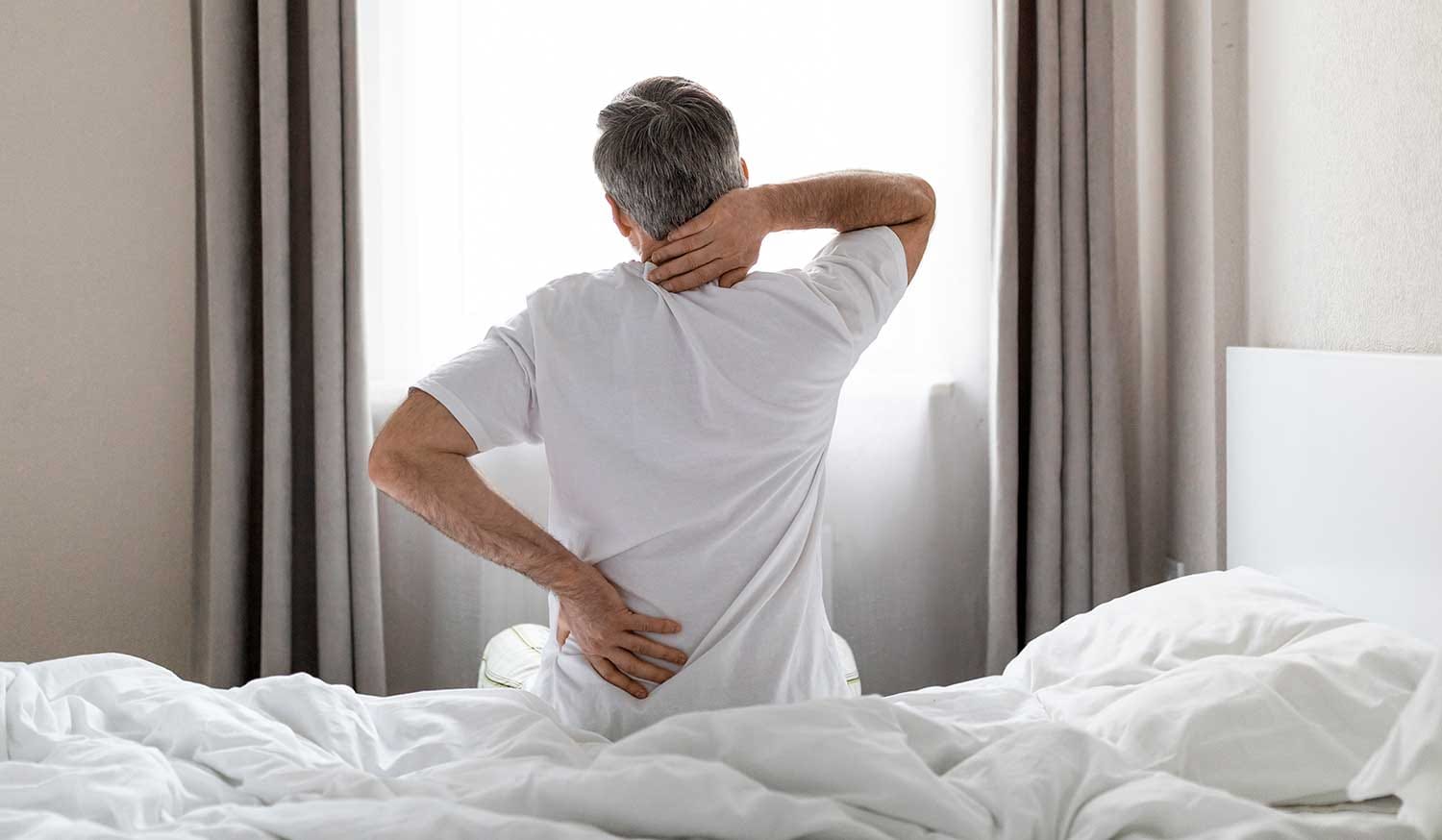 Morning lower back pain